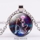 12 Constellations Zodiac Moon Star Protection Necklace 12 Constellations Zodiac Moon Star Protection Necklace