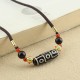 Tibetan Nine-Eye Dzi Bead Protection Necklace