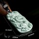 Year of the Dragon Jade Success Amulet Necklace