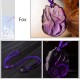 Amethyst Citrine Nine-Tailed Fox Luck Necklace Pendant Amethyst Citrine Nine-Tailed Fox Luck Necklace Pendant