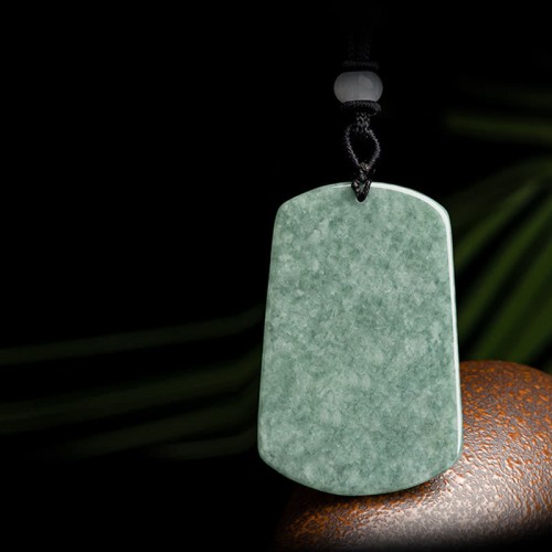 Year of the Dragon Jade Success Amulet Necklace