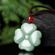 Lucky Four Leaf Clover Jade Prosperity Necklace Lucky Four Leaf Clover Jade Prosperity Necklace