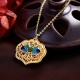 Tibet Auspicious Clouds Copper Luck Necklace Tibet Auspicious Clouds Copper Luck Necklace