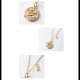 925 Sterling Silver Tridacna Stone Year of the Dragon Necklace 925 Sterling Silver Tridacna Stone Year of the Dragon Necklace