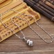 Tibetan Yin Yang Gourd Harmony Titanium Necklace