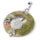 Various Crystal Amethyst Green Aventurine Flower Necklace Various Crystal Amethyst Green Aventurine Flower Necklace