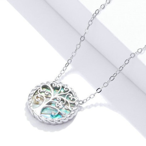 Sterling Silver Tree of Life Creation Necklace Pendant Sterling Silver Tree of Life Creation Necklace Pendant