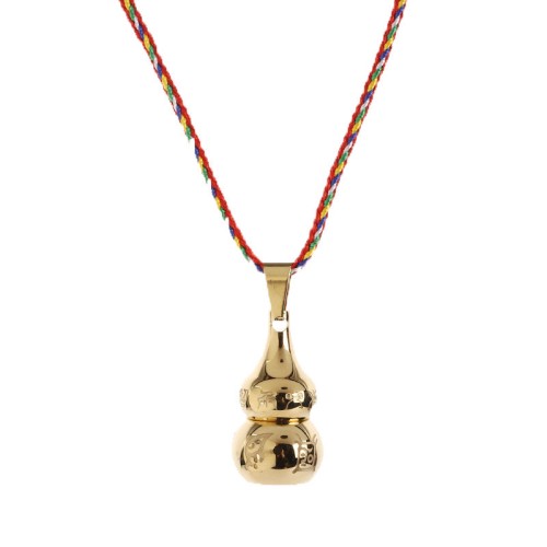 Tibetan Yin Yang Gourd Harmony Titanium Necklace