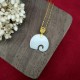White Jade Elephant Luck Necklace Pendant
