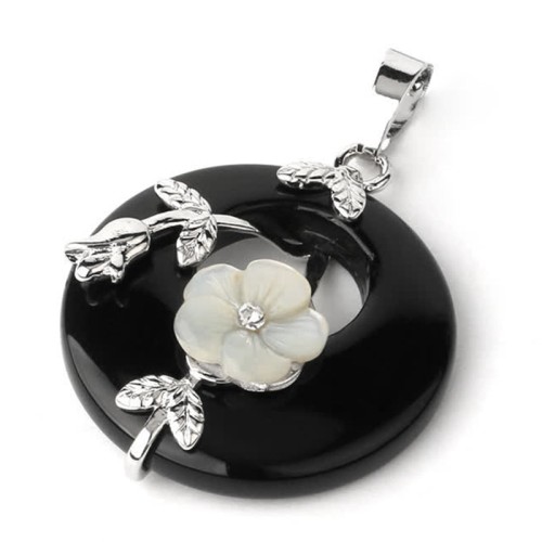 Various Crystal Amethyst Green Aventurine Flower Necklace Various Crystal Amethyst Green Aventurine Flower Necklace