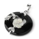 Various Crystal Amethyst Green Aventurine Flower Necklace Various Crystal Amethyst Green Aventurine Flower Necklace
