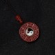 Cinnabar Bagua Rotatable Evil Spirits Protection Pendant Cinnabar Bagua Rotatable Evil Spirits Protection Pendant