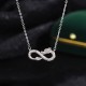 Sterling Silver Year of the Dragon Endless Knot Necklace Sterling Silver Year of the Dragon Endless Knot Necklace