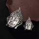 925 Sterling Silver Buddha Head Compassion Necklace 925 Sterling Silver Buddha Head Compassion Necklace