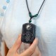 Ebony Wood Red Sandalwood Yin Yang Bagua Balance Pendant Ebony Wood Red Sandalwood Yin Yang Bagua Balance Pendant