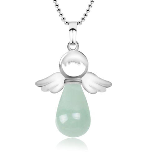 Little Angel Wings Crystal Luck Necklace Little Angel Wings Crystal Luck Necklace