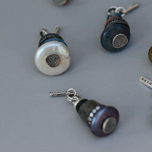Zen Cairn Labradorite Crystal Calm Necklace