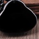 Laughing Buddha Black Obsidian Transformation Necklace