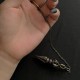 Pentagram Eye of God Feather Copper Healing Necklace Pentagram Eye of God Feather Copper Healing Necklace