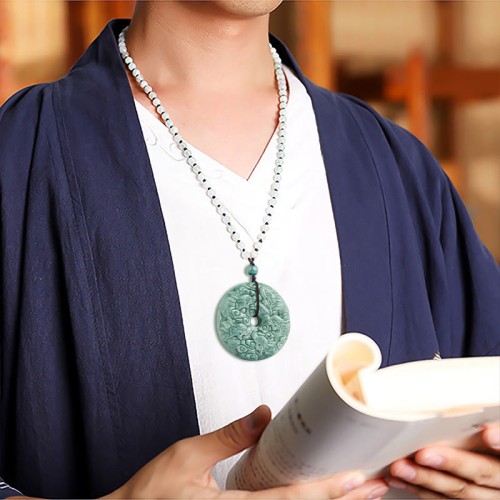 Year of the Dragon Jade Nine Dragons Protection Necklace Year of the Dragon Jade Nine Dragons Protection Necklace