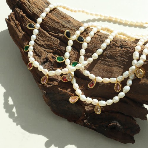 Pearl Crystal Purity Necklace Pendant Pearl Crystal Purity Necklace Pendant