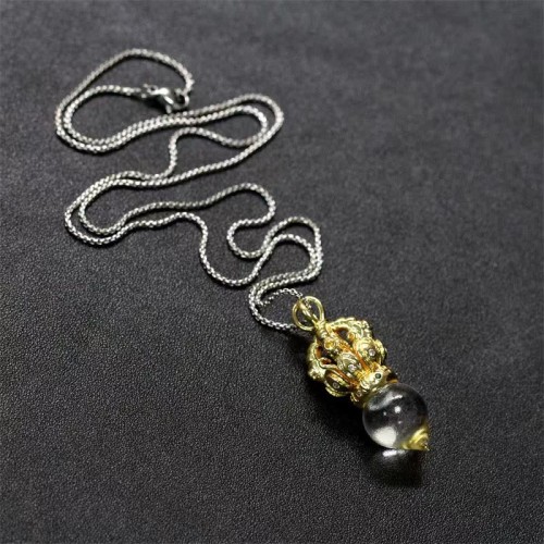 Tibetan Dorje Vajra Lotus Liuli Strength Necklace Pendant Tibetan Dorje Vajra Lotus Liuli Strength Necklace Pendant