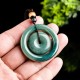 Jade Peace Buckle Luck Prosperity Pendant