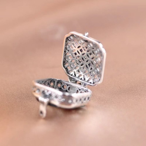 Koi Lotus Copper Coins Ghau Prayer Box Necklace Koi Lotus Copper Coins Ghau Prayer Box Necklace