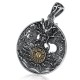Dragon Waves Yin Yang Bagua Strength Necklace