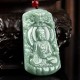 Tathagata Buddha Jade Amulet Necklace Pendant