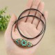 Tibetan Turquoise Bead Protection Necklace Tibetan Turquoise Bead Protection Necklace