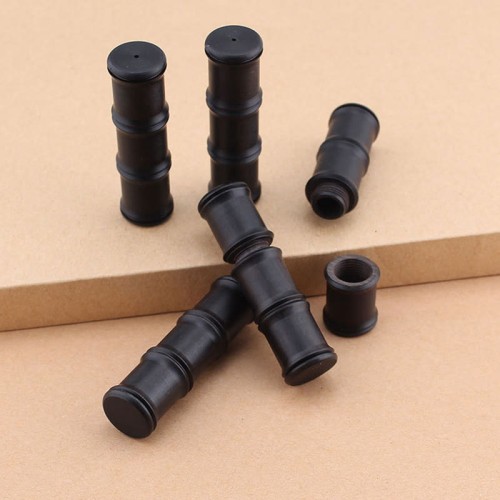 Ebony Bamboo Pattern Ghau Prayer Box Necklace Pendant Ebony Bamboo Pattern Ghau Prayer Box Necklace Pendant