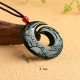 Hetian Cyan Jade Success Necklace Pendant