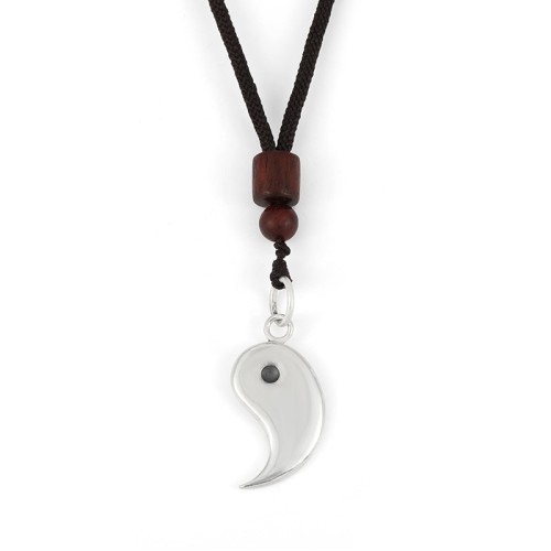 Sterling Silver Yin Yang Balance Harmony Necklace Sterling Silver Yin Yang Balance Harmony Necklace