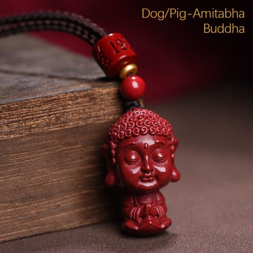Chinese Zodiac Cinnabar Amulet Evil Spirit Protection Necklace Pendant Chinese Zodiac Cinnabar Amulet Evil Spirit Protection Necklace Pendant