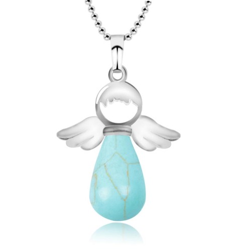 Little Angel Wings Crystal Luck Necklace Little Angel Wings Crystal Luck Necklace