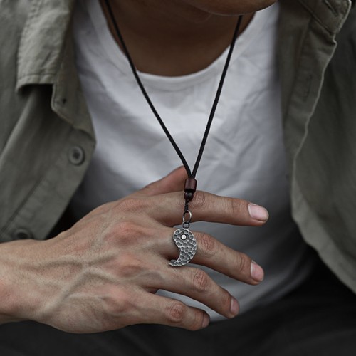 Sterling Silver Yin Yang Balance Harmony Necklace Sterling Silver Yin Yang Balance Harmony Necklace