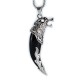 Wolf Tooth Titanium Steel Balance Necklace Wolf Tooth Titanium Steel Balance Necklace
