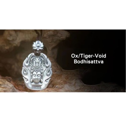 Chinese Zodiac Buddha Om Mani Padme Hum Lotus Necklace Chinese Zodiac Buddha Om Mani Padme Hum Lotus Necklace