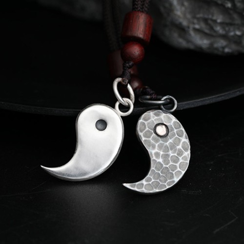 Sterling Silver Yin Yang Balance Harmony Necklace Sterling Silver Yin Yang Balance Harmony Necklace