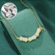 Hetian Jade Bamboo Fu Character Necklace Set Hetian Jade Bamboo Fu Character Necklace Set