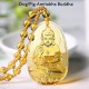 Citrine Guardian Buddha Serenity Necklace Pendant Citrine Guardian Buddha Serenity Necklace Pendant