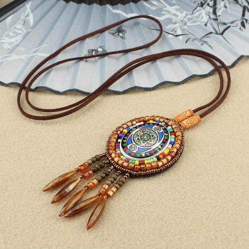 Mandala Beads Creativity Necklace Pendant
