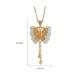 925 Sterling Silver Hetian White Jade Butterfly Blessing Necklace 925 Sterling Silver Hetian White Jade Butterfly Blessing Necklace