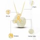 Natural Hetian White Jade Money Bag Necklace