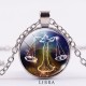 12 Constellations Zodiac Moon Star Protection Necklace 12 Constellations Zodiac Moon Star Protection Necklace
