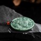 Natural Jade Kirin Abundance Necklace