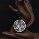Black Obsidian Taoism Yin Yang Carved Necklace Black Obsidian Taoism Yin Yang Carved Necklace