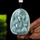 Jade Ganesh Protection Amulet Pendant