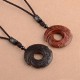 Red Sandalwood Ebony Wood Luck Necklace Pendant Red Sandalwood Ebony Wood Luck Necklace Pendant